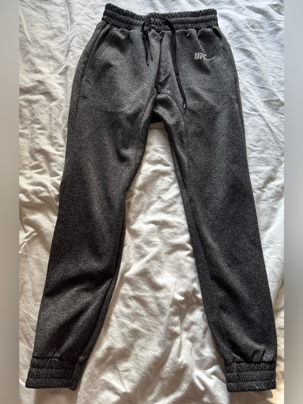 UFC Gym Men's Charcoal Gray Jogger Pants Sweatpants - Size M